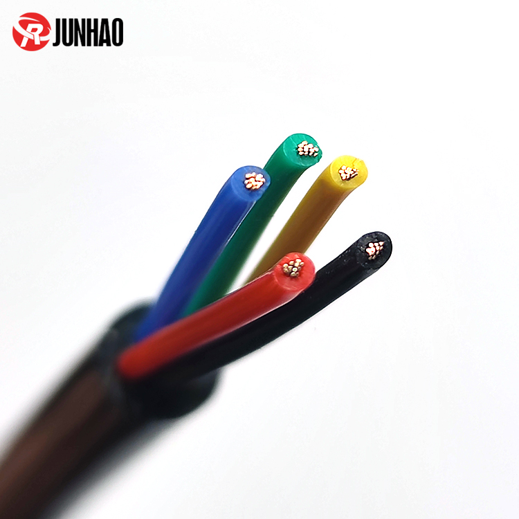 3 Core Insulated and Sheathed PVC, FEP Electrical + Wires - Junhao Wires and Cables Manufacturer