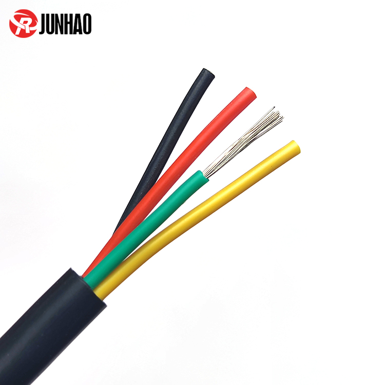 3 Core Insulated and Sheathed PVC, FEP Electrical + Wires - Junhao Wires and Cables Manufacturer